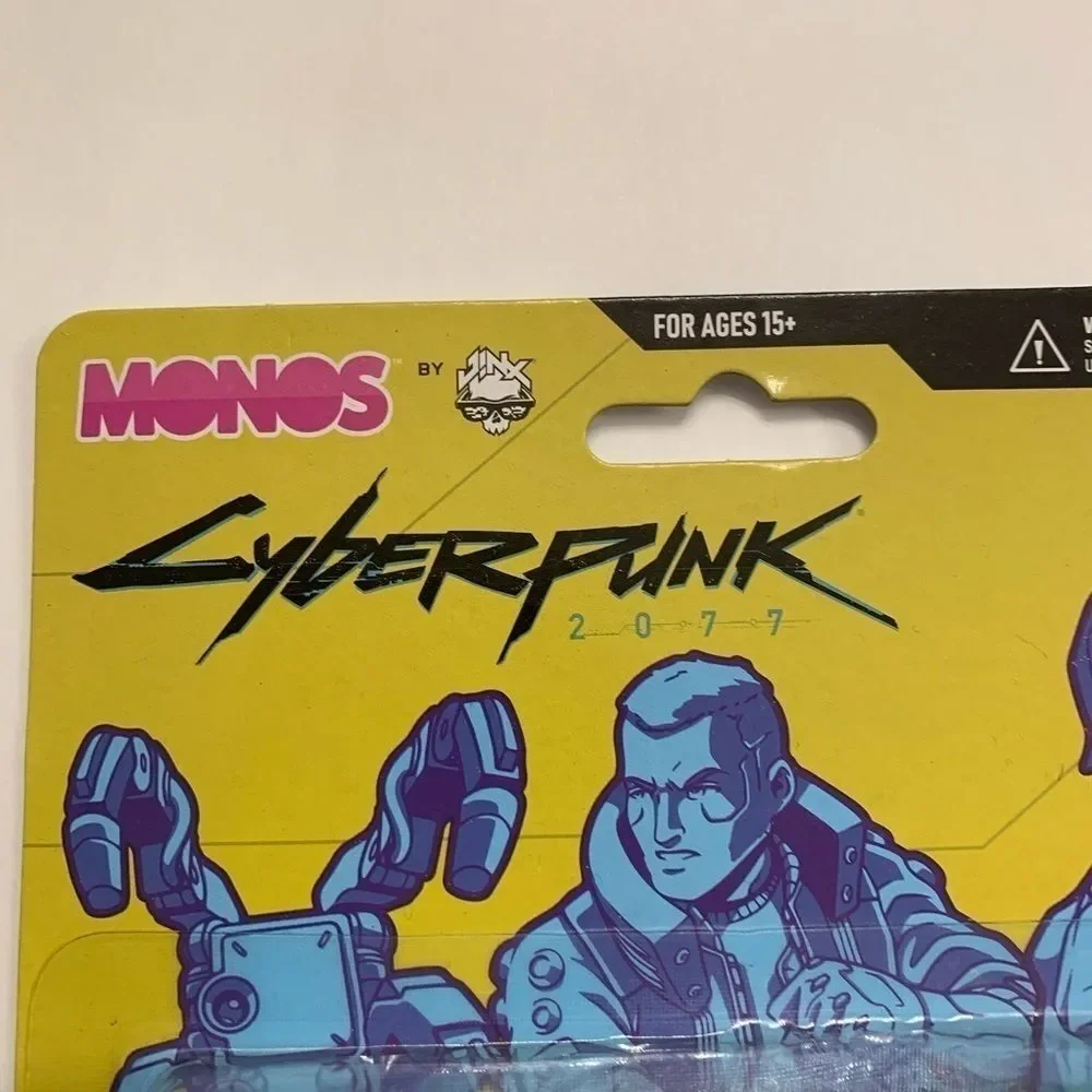 NWT Cyberpunk 2077 Monos Action Figures Yellow
